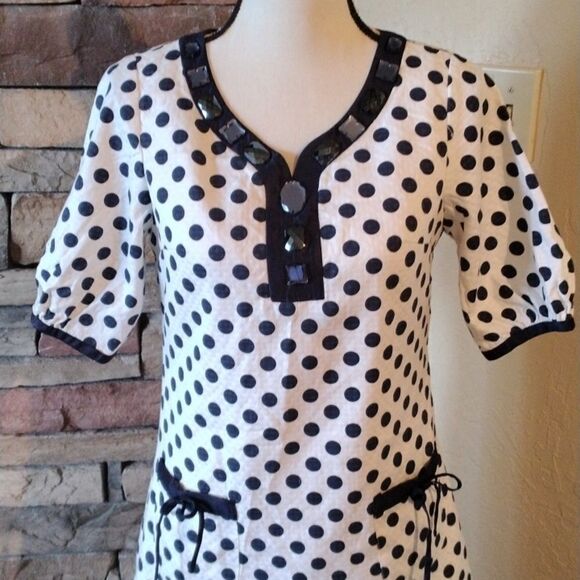 S. Yarolan Textured Embellished Dress - Picture 2 of 14